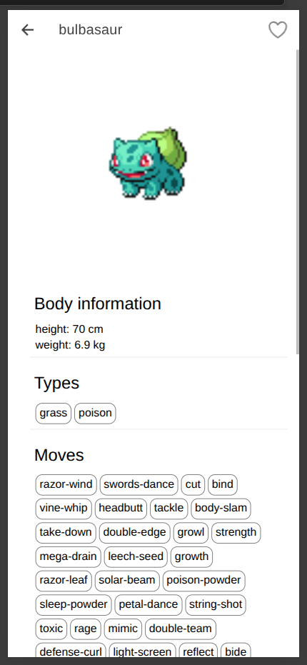 pokemon page