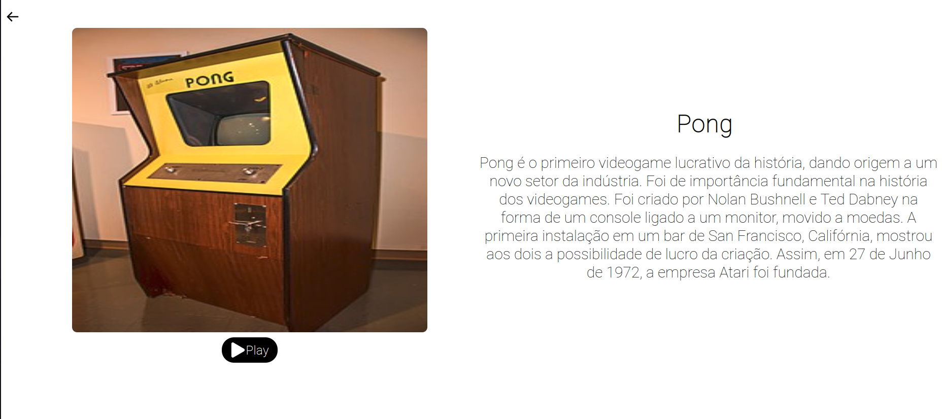 screenshot pong
